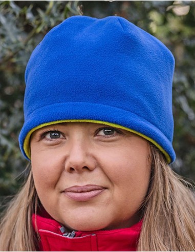 R-R374X-Reversible Fleece Skull Hat